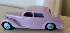 Lilac Dinky Riley 40a Diecast 1950's Toy Car Code 3 Beautiful Condition