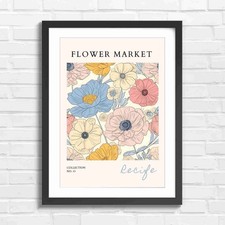 Pastel Flower Market Botanical