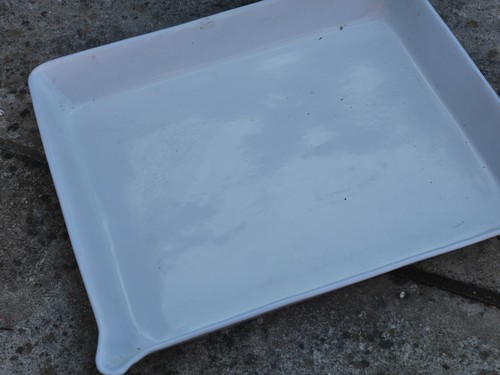 Vintage large enamel - vintage,