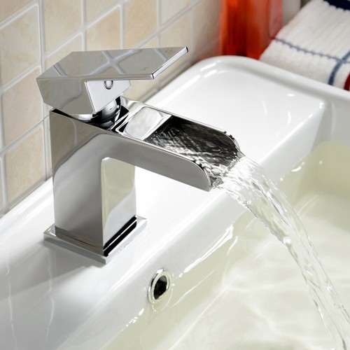 Modern basin mono waterfall - modern,