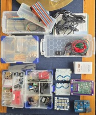 Arduino & Raspberry Pi Electronics Kit - Boards, Grove Shield, Sensors