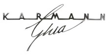 Rear Badge - Karmann Ghia