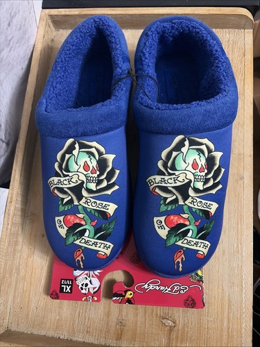 Hardy slippers blue faux - hardy,