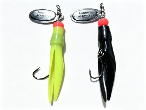 Barbless salmon lure spinner - salmon,