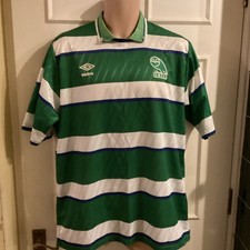 Sheffield Wednesday Shirt  Large 88/90 Original Away Shirt Vintage Very Rare VGC