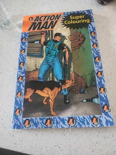 Action man super colouring - super,