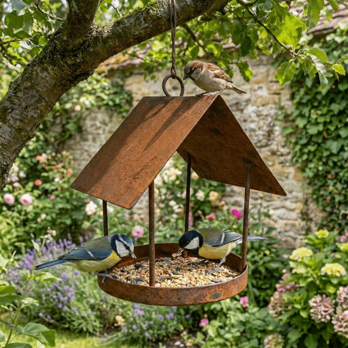Wild garden bird table - bird,