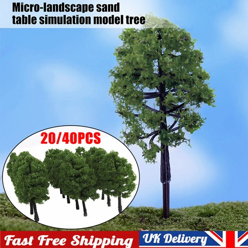 40pcs miniature trees model - 20/40pcs,