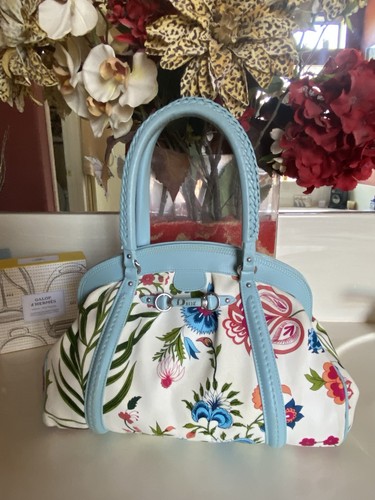 Dior vintage floral canvas