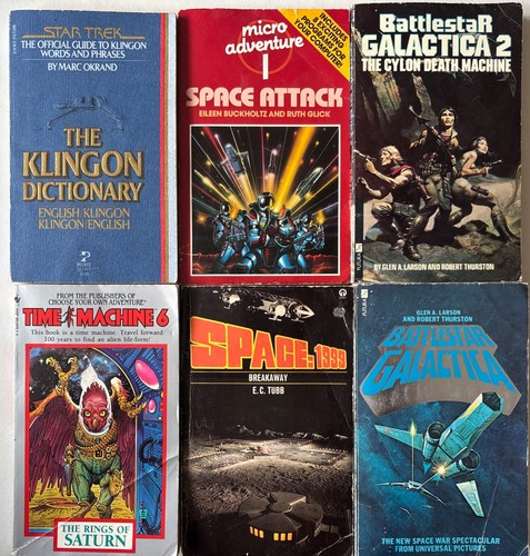 Paperbacks klingon - sc-fi,
