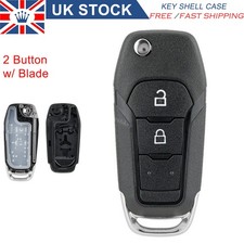 2 Button Flip Remote Key Fob