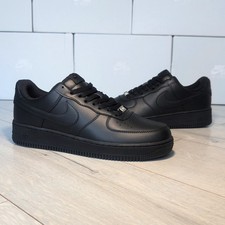 Multiple Sizes - Nike Air Force 1 '07 Low Triple Black | 24HR SHIP | SAME DAY