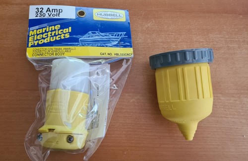Boat shore power - shore, connector