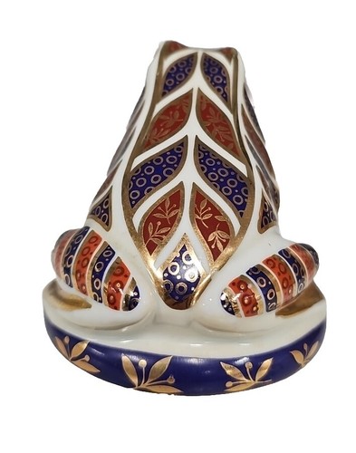 Vintage porcelain frog - porcelain,