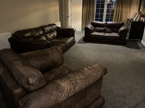 Leather piece suite - piece,