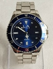 Beautiful LA Time 111G Men's Quartz Watch (Diameter - 4 cm)