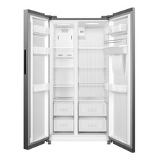 Cookology American Style 548L Fridge Freezer Water Dispenser - CSBS548WDIX Inox