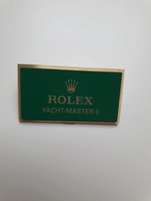 100% GENUINE ROLEX YACHT-MASTER II GREEN WATCH DEALER DISPLAY STAND