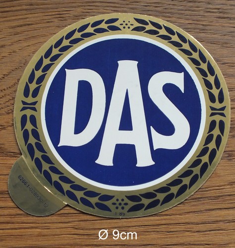 Sticker decal car vintage das - sticker,