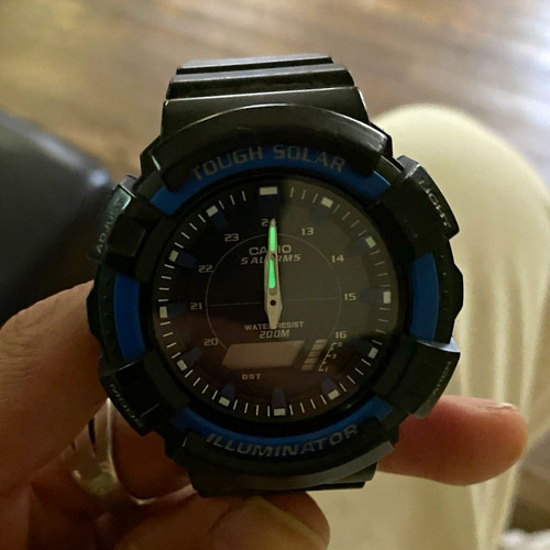 Casio s800w tough solar - casio,