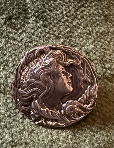 Hallmarked silver art nouveau - hallmarked,