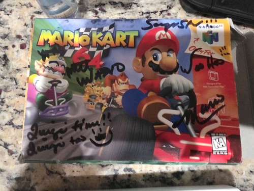 Mario kart nintendo 64 - mario,