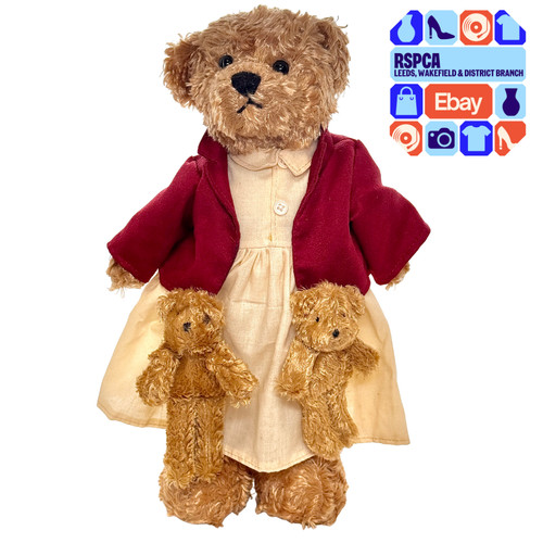 Vintage flame homeware teddy - homeware,