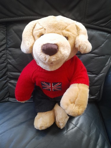 Bear factory union jack - bear, teddy