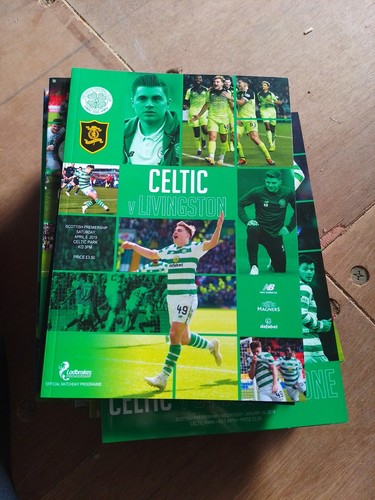 Celtic home programmes - x,