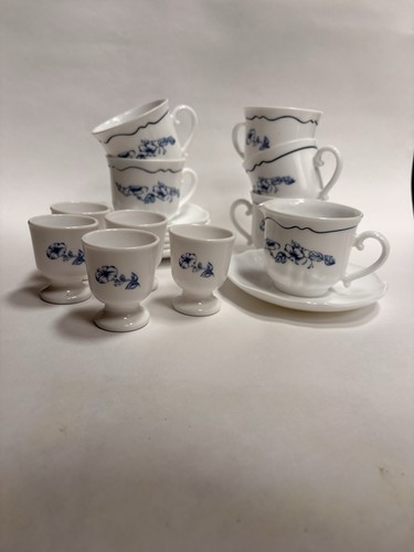 Arcopal france blue - france, floral