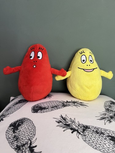 Retro barbapapa plush - retro, toy