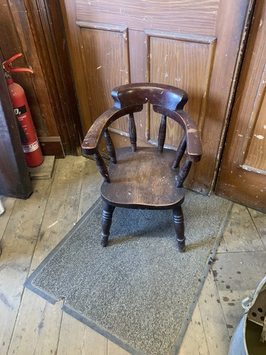 Antique child oak - oak, smokers