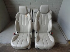 Range Rover Evoque Seats Set of Electric White Leather L538 2011 to 2015 L02015