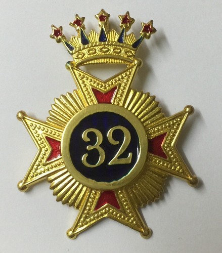 Rose croix degree - croix, 32