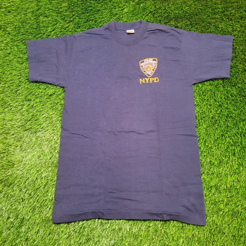 Vtg 90s nypd shirt - 90s, l