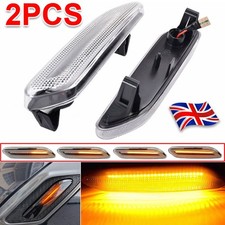 2x Clear Lens Side Indicator