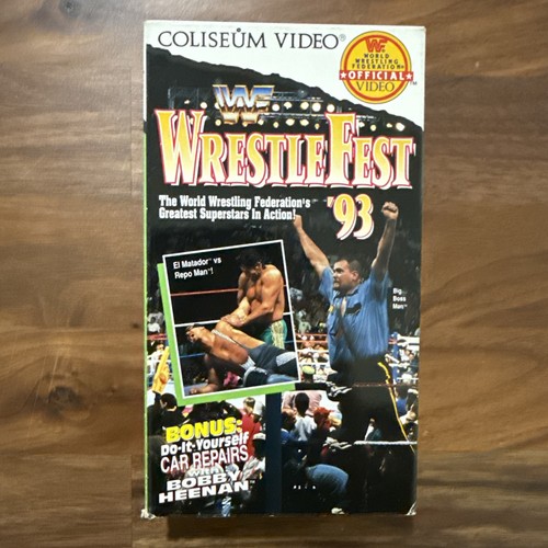 Wwf wrestlefest 1993 vhs - wrestlefest,