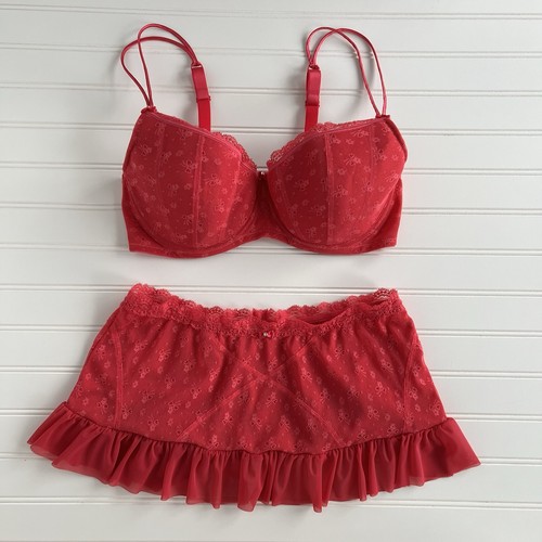 Hot pink bra set 38d - hot, jezebel