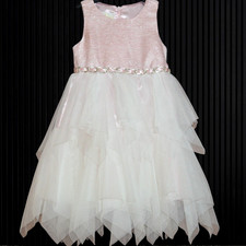 AMERICAN PRINCESS AGE 4 YEARS PINK WHITE DRESS WEDDING PARTY HOLY COMMUNION XMAS