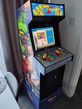 ARCADE 1UP CABINET - MARVEL VS CAPCOM 2 - 8 Games  - Street Fighter  Xmen  VGC 