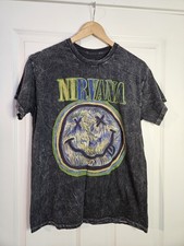 Nirvana Smiley Face T Shirt