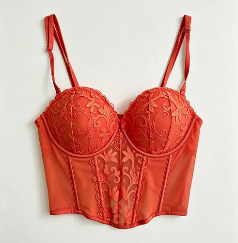 Primark ladies orange corset - primark,
