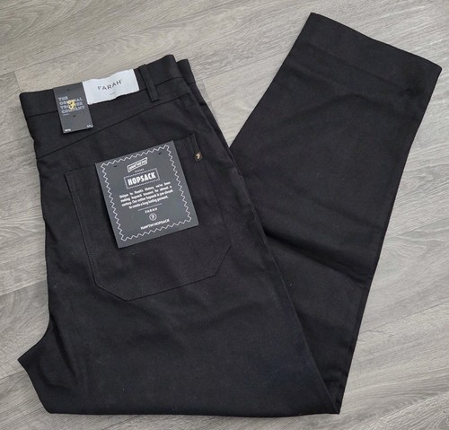 Bnwt farah hopsacks black - bnwt,