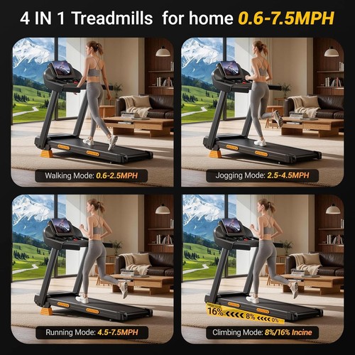 Folding treadmill with - treadmill,