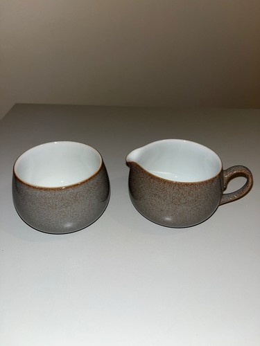 Denby jug and - and, sugar