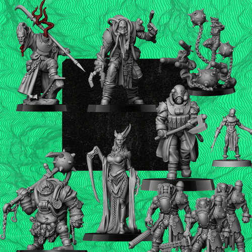 Grimdark naval warband 32mm - naval,