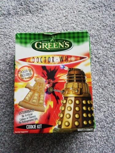 Doctor who green cookie kit - cookie,