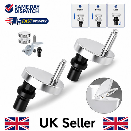 Toilet seat fixings quick - 2x,
