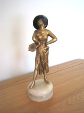 Art Deco Lady Figure Josef