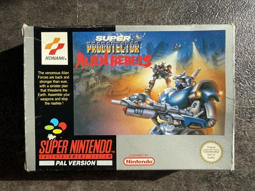 Super probotector alien rebels - super,